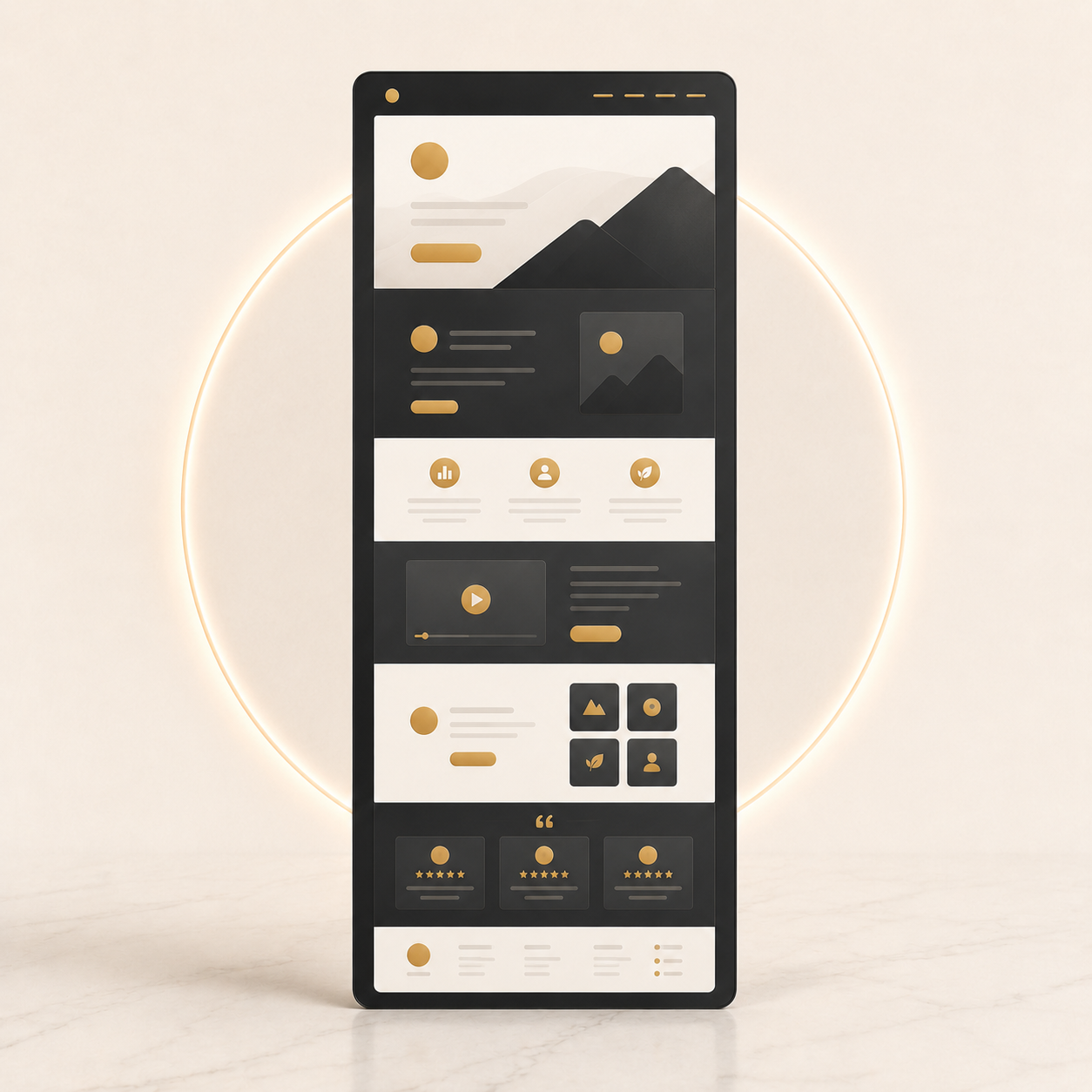 One Page Websites Templates